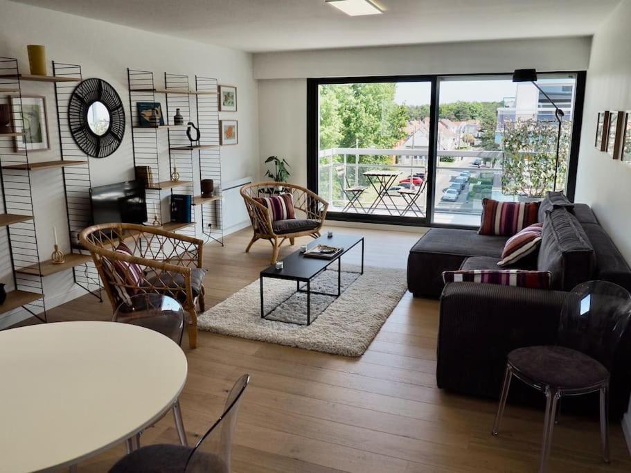 شقة Le Touquet  في Appart T3 / Parking/Terrasse/Vue المظهر الخارجي الصورة